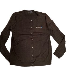 Chase uniform cardigan size Medium lands end